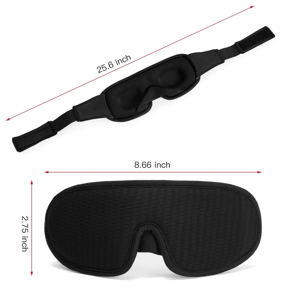 3D Soft Padded Sleep Mask For Eyes - Lim1tless