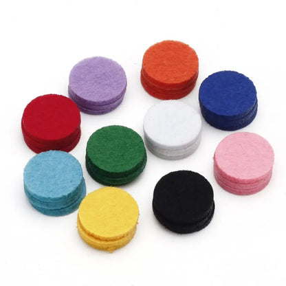 200Pcs Oil Pad Round Refill Pads for 25mm Perfume Locket - Lim1tless