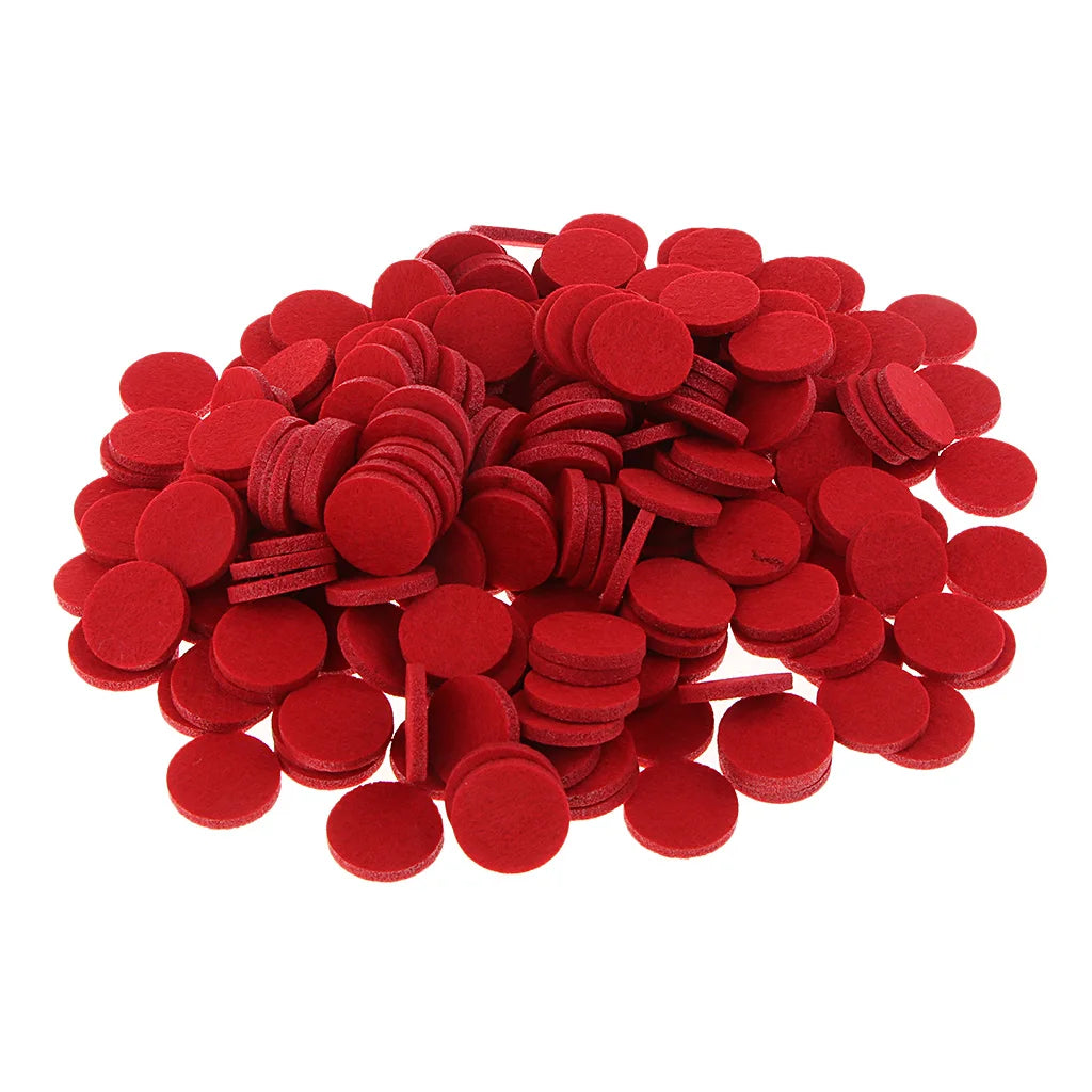 200Pcs Oil Pad Round Refill Pads for 25mm Perfume Locket - Lim1tless