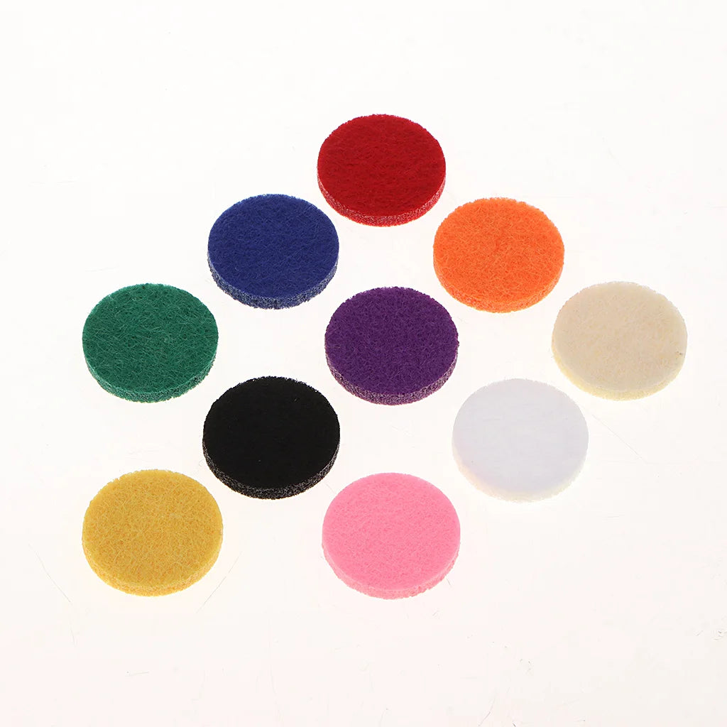 200Pcs Oil Pad Round Refill Pads for 25mm Perfume Locket - Lim1tless