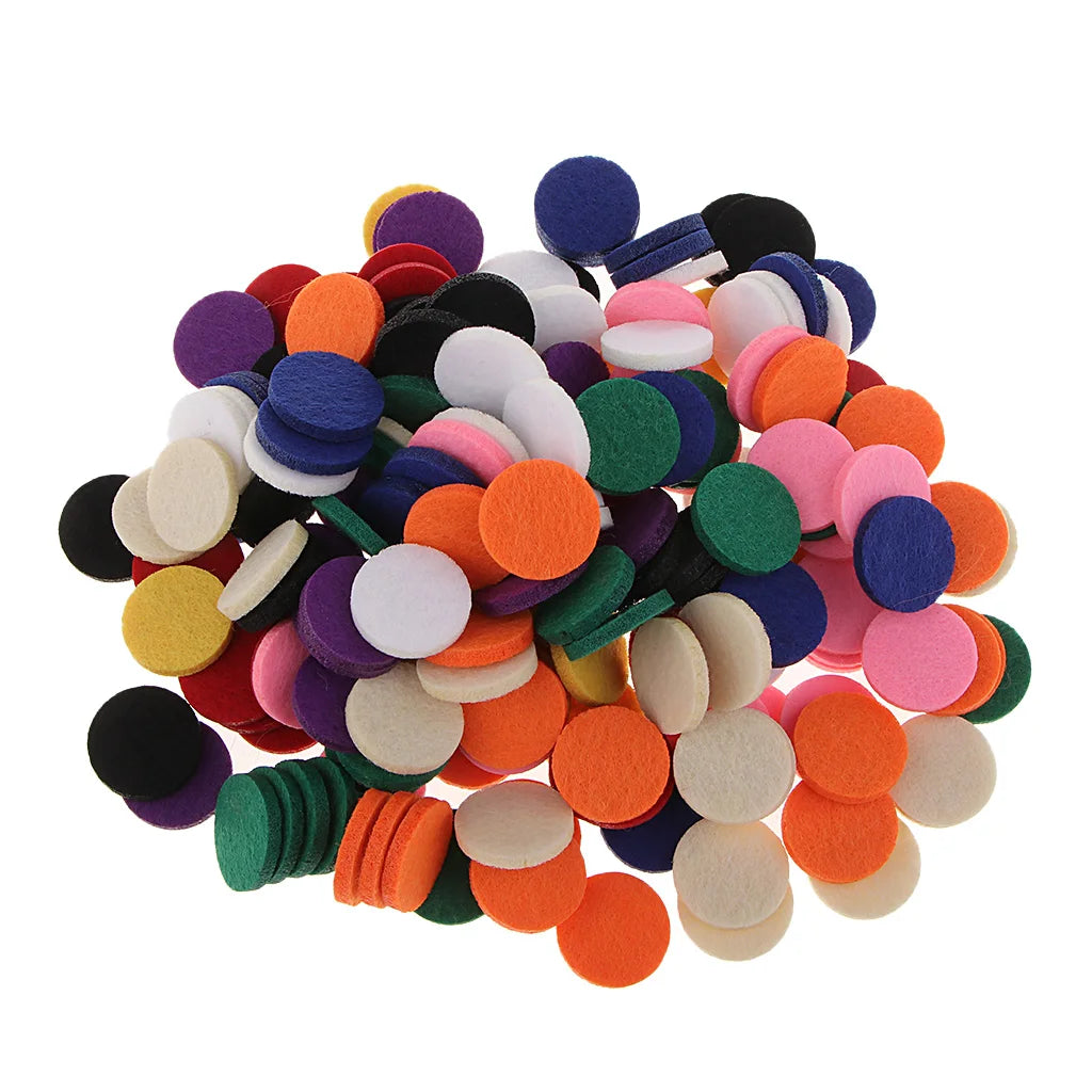 200Pcs Oil Pad Round Refill Pads for 25mm Perfume Locket - Lim1tless