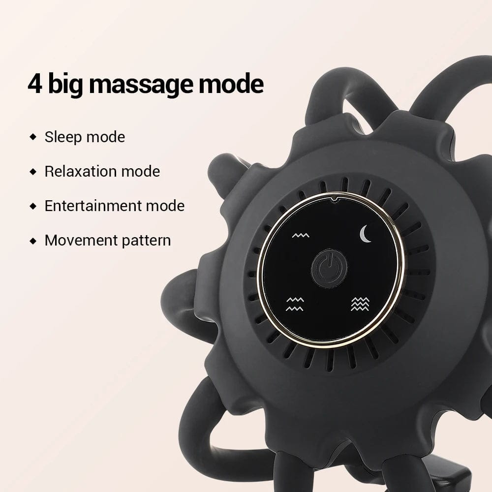 Octopus Scalp Vibration Massager with Bluetooth - Lim1tless