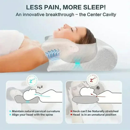 Memory Foam Cervical Pillow - Lim1tless