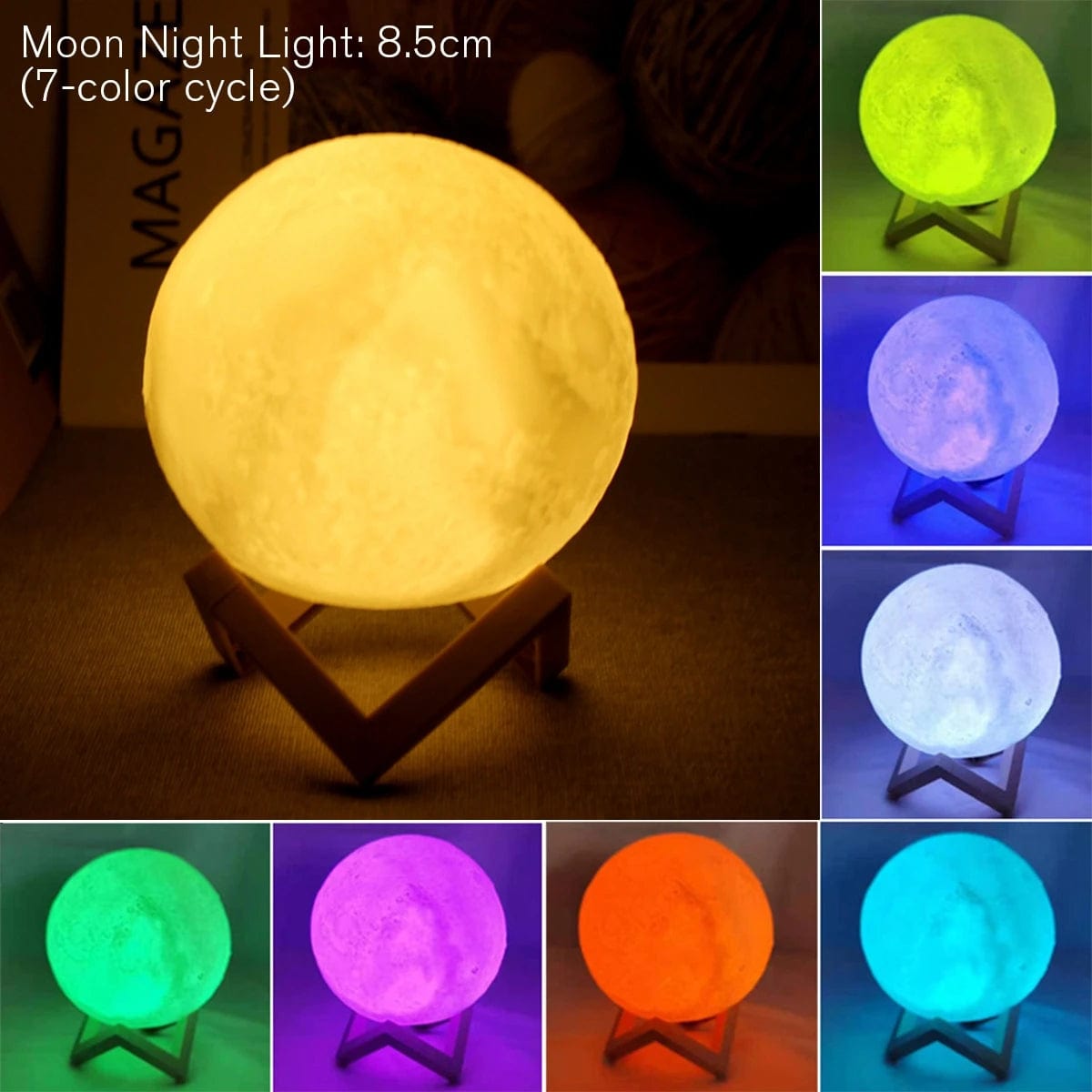 Moon Lamp Night Light - Lim1tless