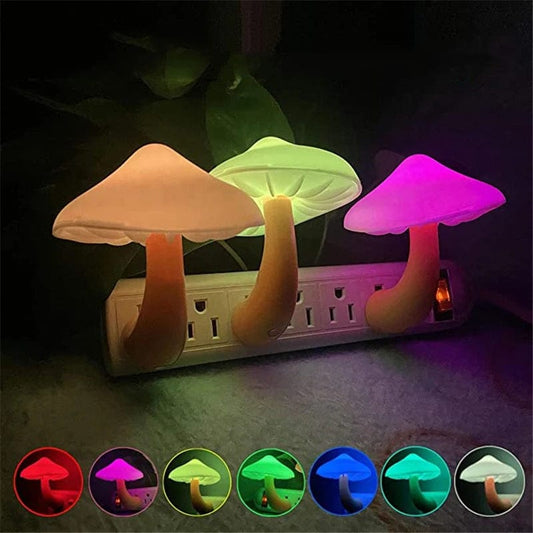 LED Night Lights Mushroom Shape - Lim1tless