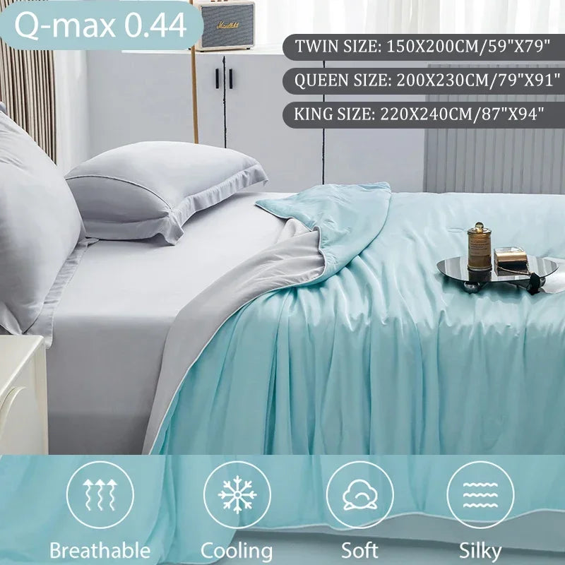 Cooling Blankets Smooth Air Condition Comforter - Lim1tless