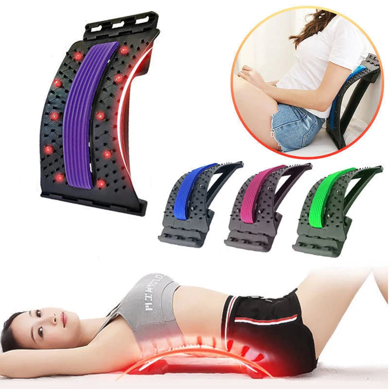 Acupuncture Multi-Level Adjustable Back Stretcher - Lim1tless