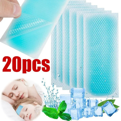 Cooling Gel Patches Iced Cooling Sheet - Lim1tless