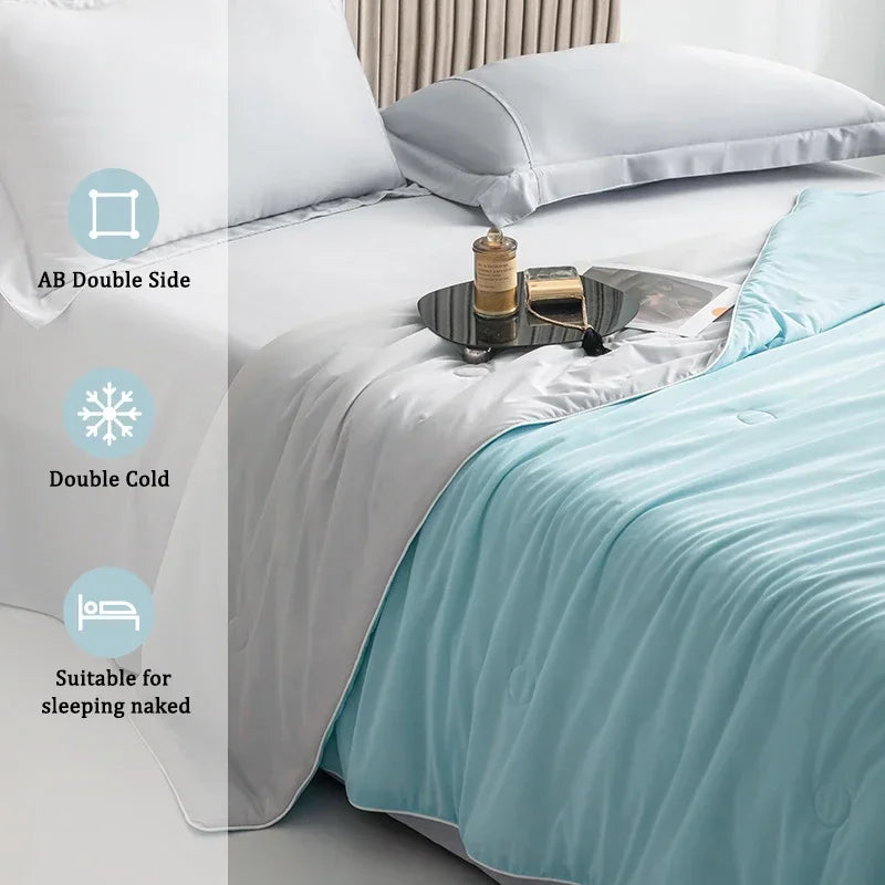 Cooling Blankets Smooth Air Condition Comforter - Lim1tless