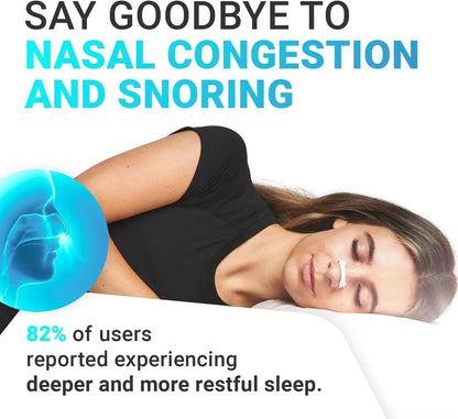 Magnetic Nasal Strips Reduce Snoring and Better Breathing - Lim1tless