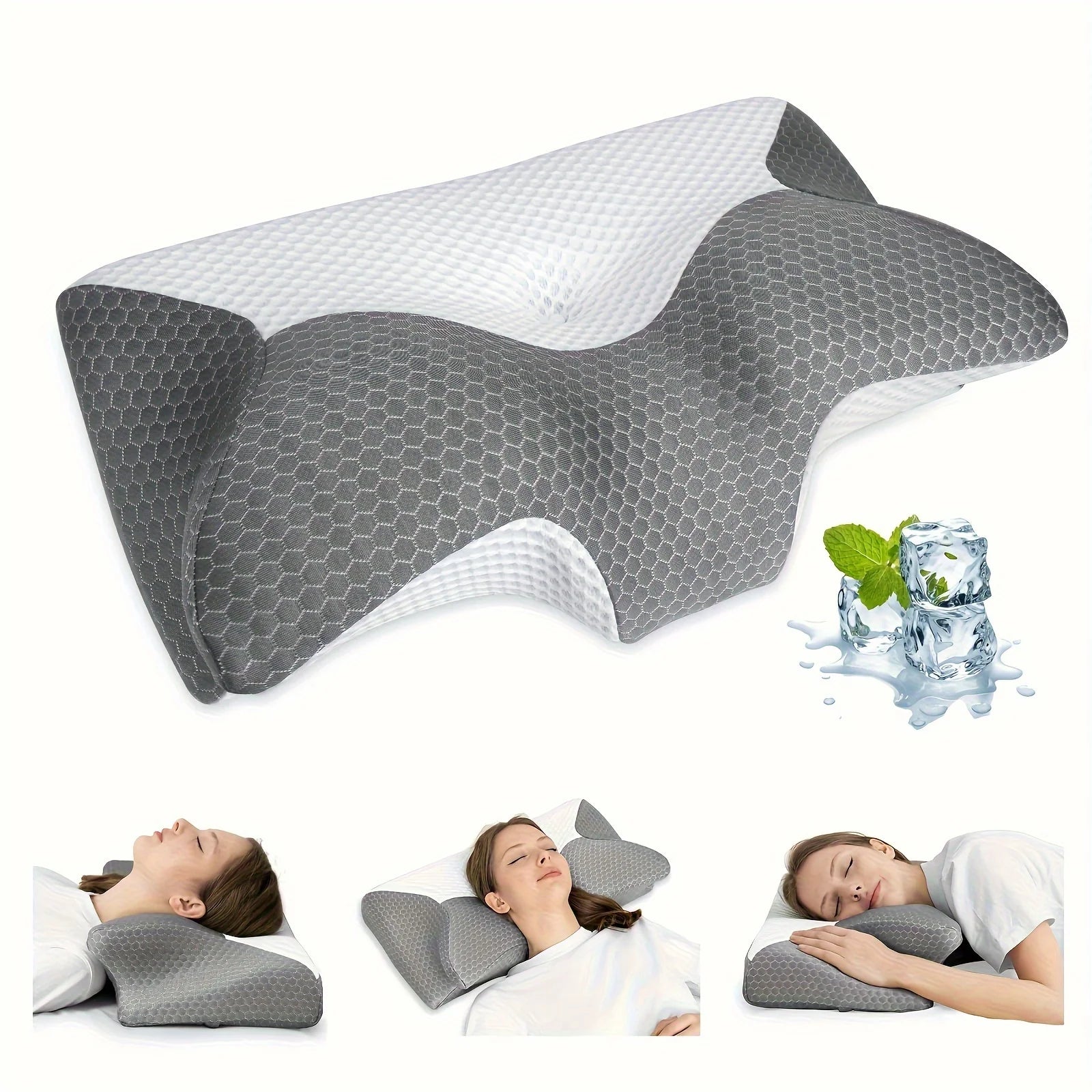 Cervical Memory Foam Pillow - Lim1tless