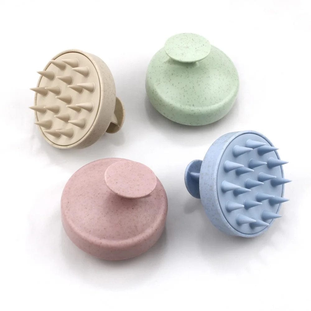 Silicone Shampoo Brush Head Scalp Massager - Lim1tless