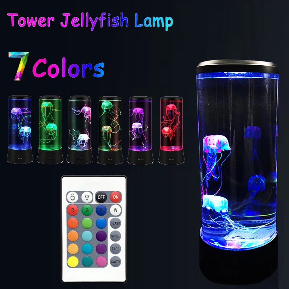 Jellyfish Lamp LED Night Light - Lim1tless