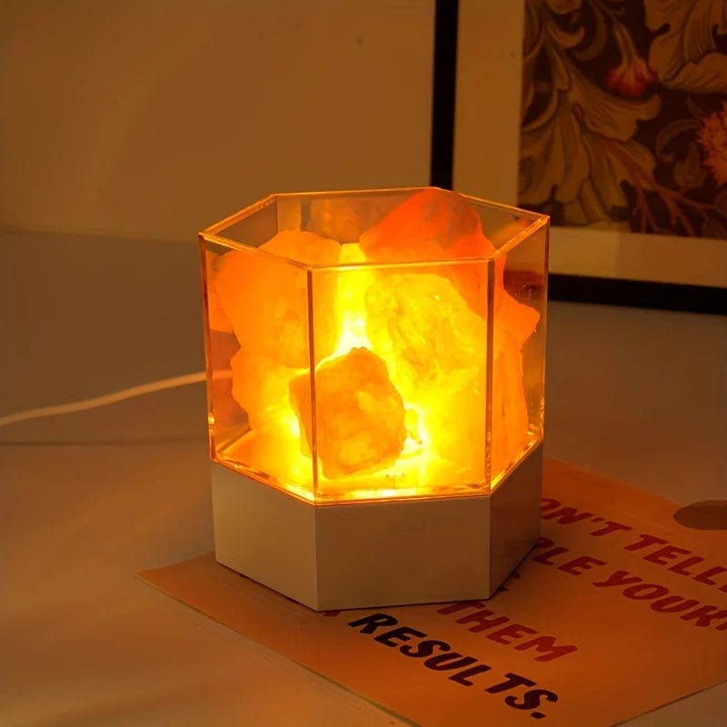 Natural Himalayan Crystal Salt Lamp - Lim1tless