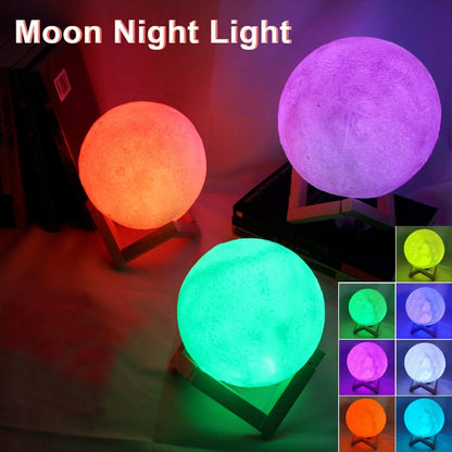 Moon Lamp Night Light - Lim1tless